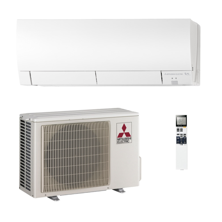 Mitsubishi Electric FH35 ilmalämpöpumppu asennettuna