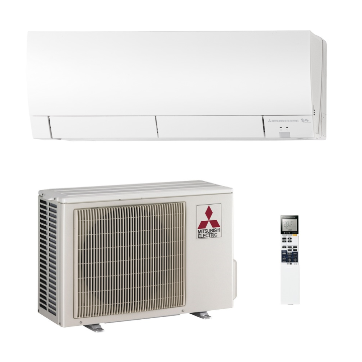 Mitsubishi Electric FH50 ilmalämpöpumppu asennettuna